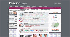 Desktop Screenshot of pearsonsurgical.com